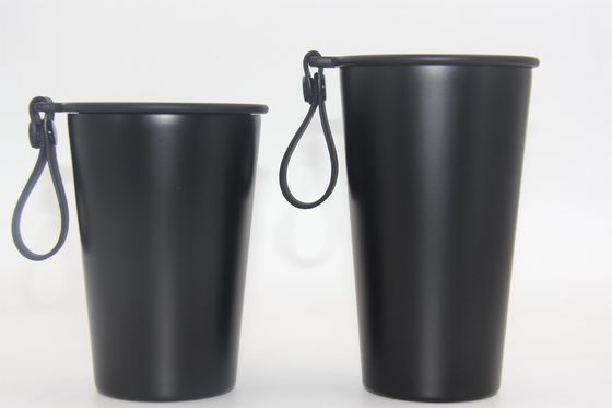 OEM 304 Edelstahl-Tumbler, Edelstahl-Kaffeebecher einfacher Griff