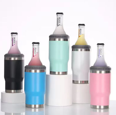 14oz 3-in-1 Custom OEM Kaffee-Tumbler-Mug Cola Halter Edelstahl Bierkanne Kühlgerät