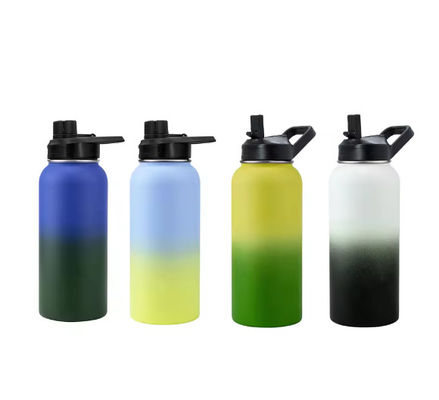 Wasserflasche aus Edelstahl mit doppelter Wand