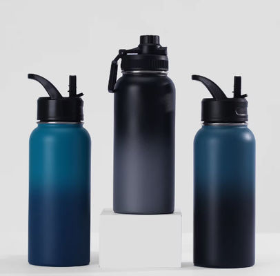 Wasserflasche aus Edelstahl mit doppelter Wand
