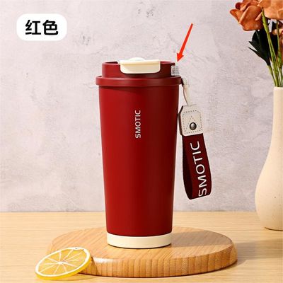 Thermos-Wasserflasche Spiegel aus Edelstahl Isolierte Getränke Flasche hält 12-24 Stunden kalt