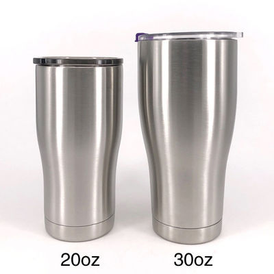 doppel-wandige Isolierflasche 20oz 30oz, rostfreier Reise-Becher einfach zu tragen