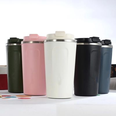 Körper-Entwurfs-Edelstahl-Becher der Enge-17oz, Kaffee isolierte Becher-wasserundurchlässigen Deckel
