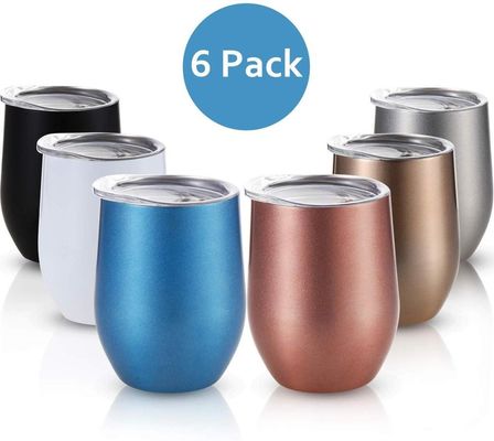 Stemless freundliche Reise der Edelstahl-Kaffeetasse-9oz 12oz Eco isolierte Schale