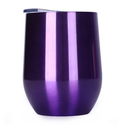 weißer Kaffeetasse-doppel-wandiger Entwurf des Edelstahl-12oz für lange Zeit-Isolierung