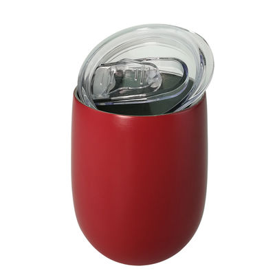 Edelstahl-Becher 360ml 480ml mit Deckel, Kaffee isolierte Becher-rotes Drucken