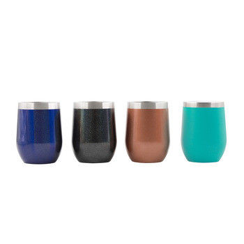 Multi Farbedelstahl-Wein-Gläser 10oz/12oz für Tätigkeiten im Freien