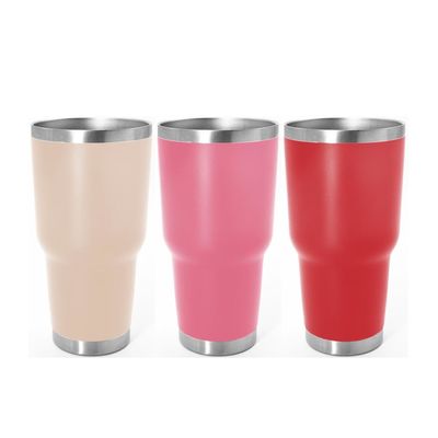 Ärgern Sie Form-Edelstahl-Trommel-Schalen, Leck-Beweis Isoliertrommel 30oz