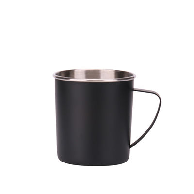 Kaffeetasse-Nahrungsmittelkontakt des Edelstahl-250ml/300ml/450ml in hohem Grade sicher