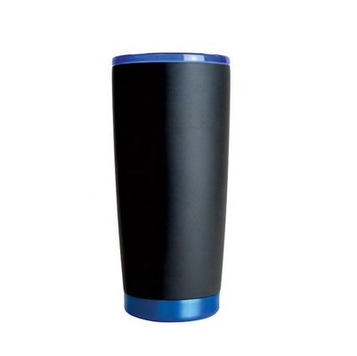 Edelstahl-Trommel-Vakuumflasche 20oz 30oz fördernde mit Goldbasis