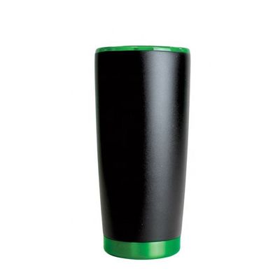 Edelstahl-Trommel-Vakuumflasche 20oz 30oz fördernde mit Goldbasis