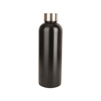 Sport-Flaschen-Gummibeschichtung des Edelstahl-500ml doppel-wandig für das Laufen