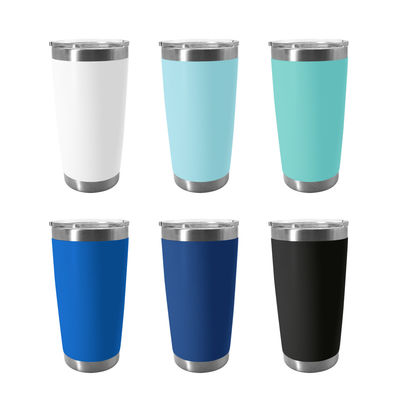 Heißer kalter Edelstahl-Vakuumbecher, Edelstahl-Kaffeetasse Pantone-Farbe