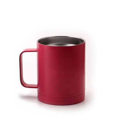 kreative Gewohnheit IsolierKaffeetasse des Edelstahl-350ml mit Plastikdeckel